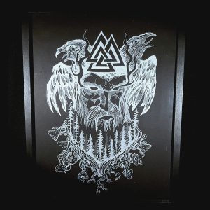 Picture Frame – Odin – Valknut and Hugin & Munin